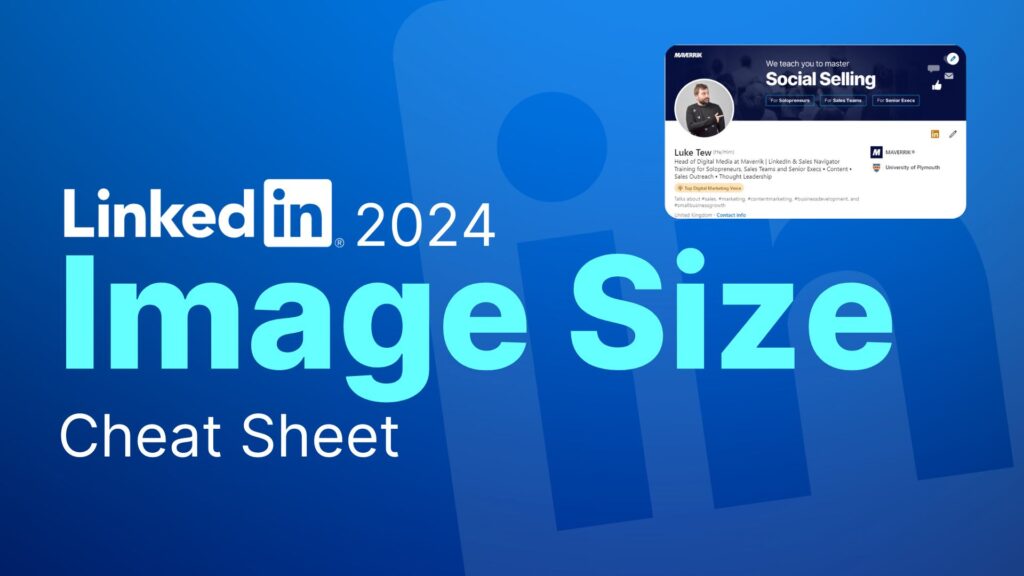 2024 Image Size Cheat Sheet Featured Image