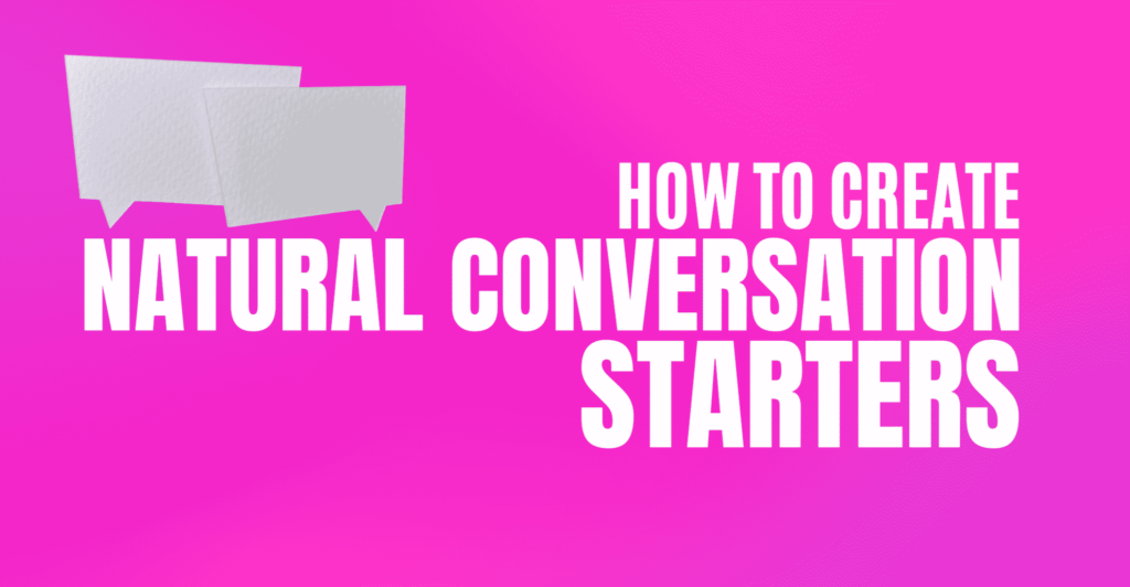 How To Create a Natural Conversation in Sales featured image