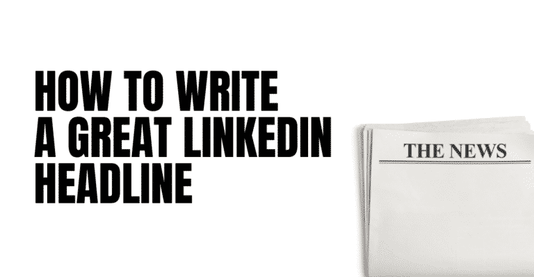 How to write a great linkedin headline featured image
