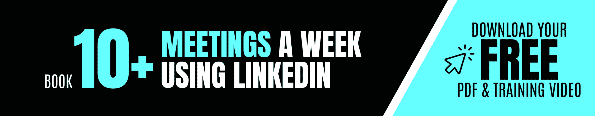How to book 10+ Meetings LinkedIn