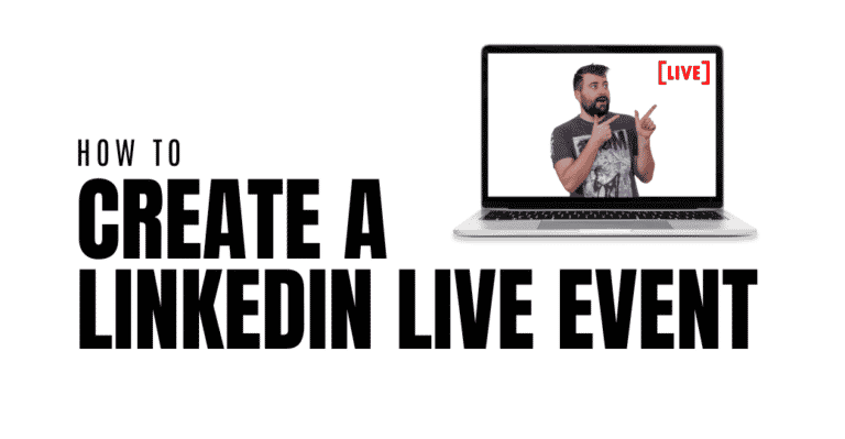 How To Create a LinkedIn Live Event Featured Image