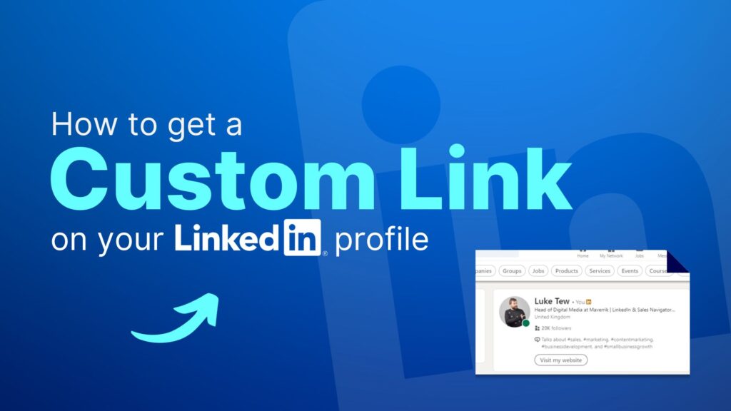 How To Get a Custom Link On Your LinkedIn Profile featured image