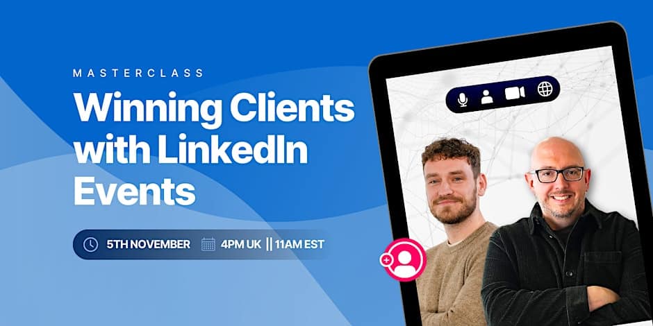 live events Winning Clients with LinkedIn Events