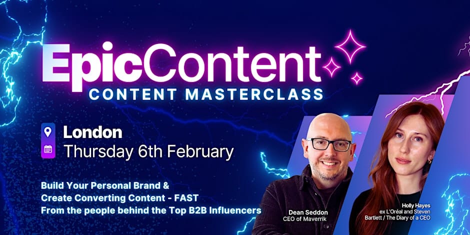 epic content london live events