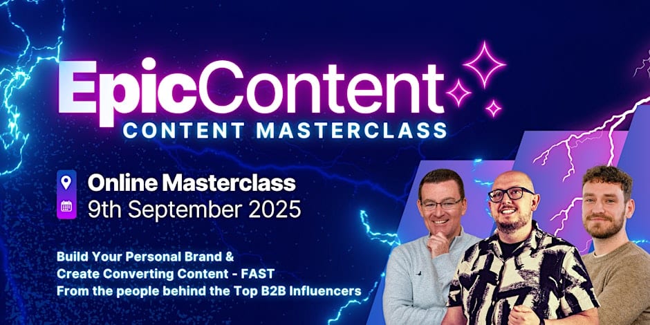 epic content masterclass online live events