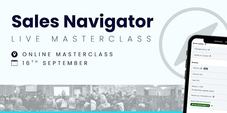 sales navigator online masterclass live events