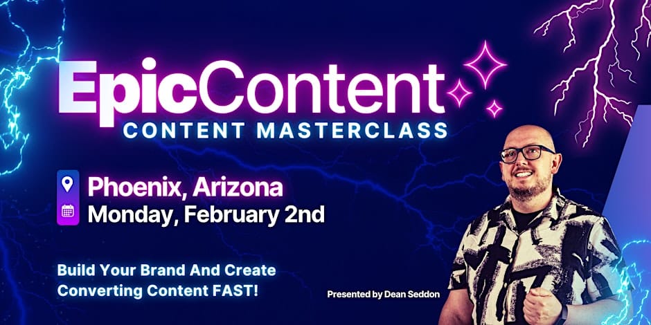 epic content phoenix live events