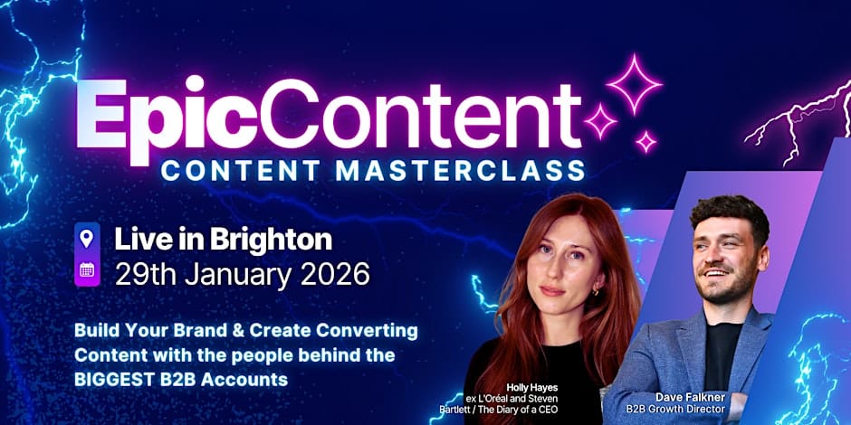 epic content brighton live events