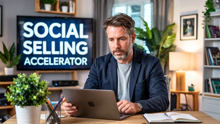 What is the social selling accelerator?