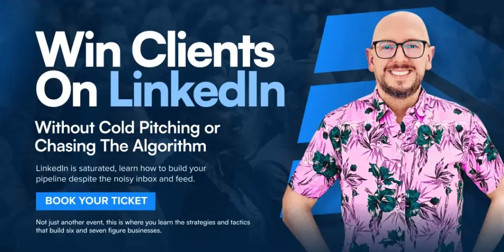 win clients on linkedin live events