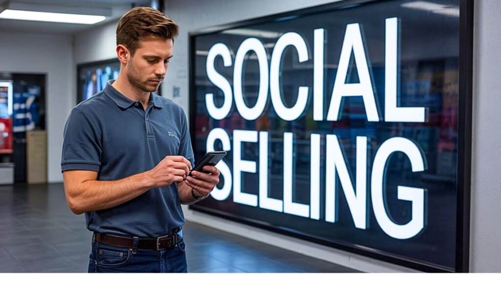 What are the 4 C's of Social Selling?
