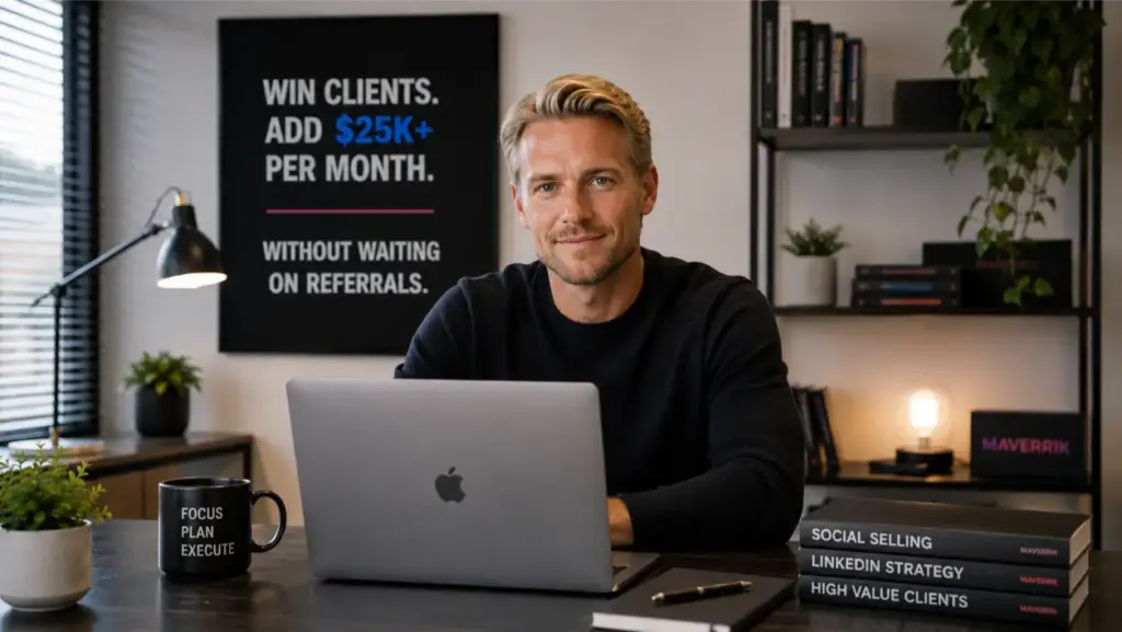 How to Win Clients Without Referrals: The $25k/Mo System