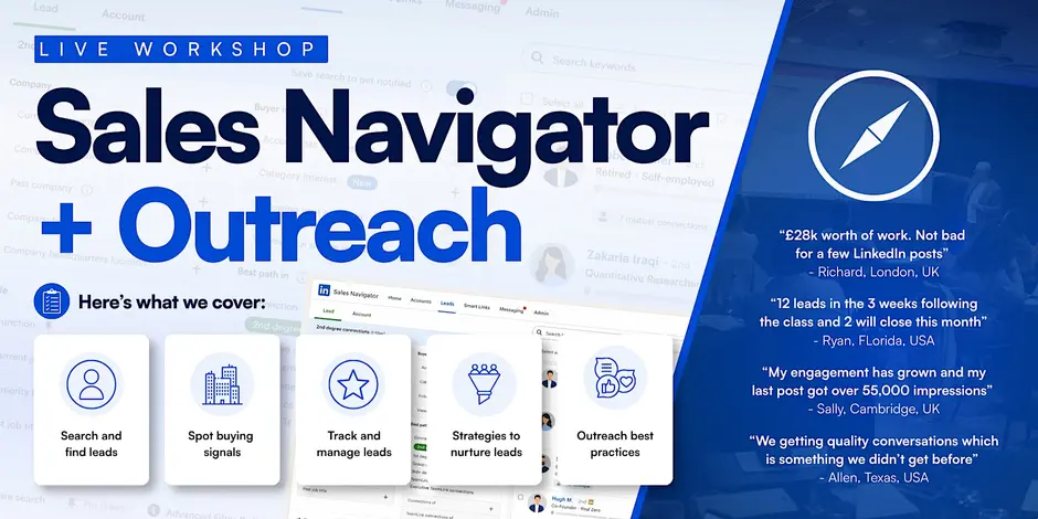 sales navigator live events