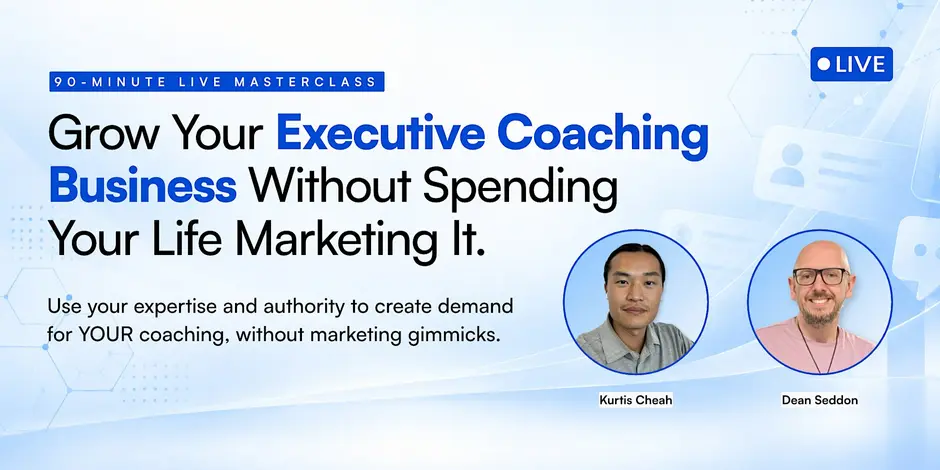 grow your executive coaching live events