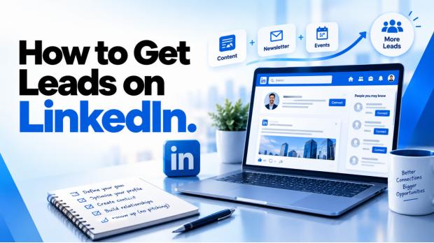 How to Get Leads on LinkedIn: The 3-Part System I Use