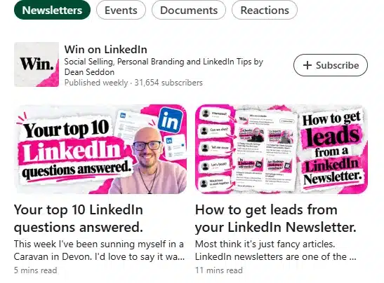 linkedin events generating inbound leads on linkedin