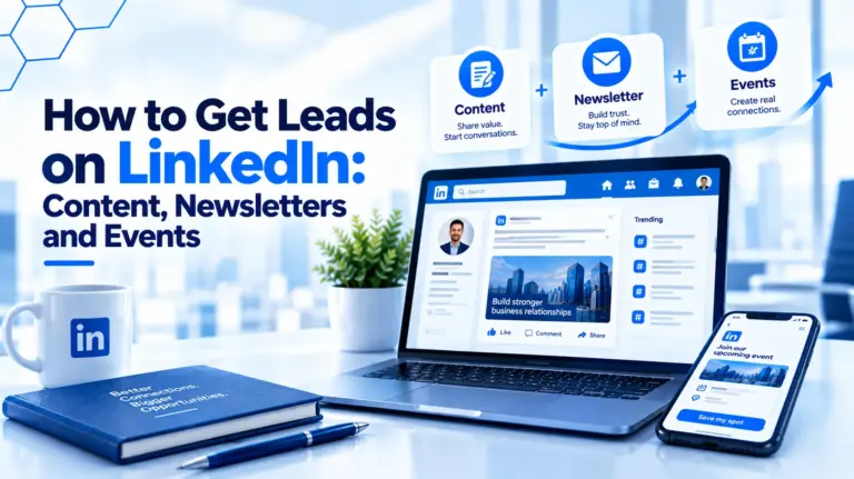 LinkedIn Lead Generation Strategy: Content, Newsletters & Events