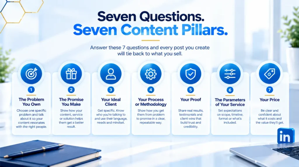 seven content pillars